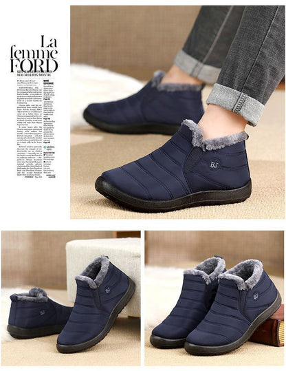 Botas Masculinas de Neve para Área Externa, Sapatos Masculinos com Pelo, Botas de Inverno Masculinas, Botas de Caminhada, Botas de Tornozelo, Sapatos Masculinos Impermeáveis, Botas de Trabalho, Calçados