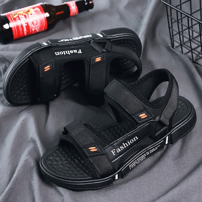 YRZL Summer Mens Sandals Non Slip Wear Resistant Outdoor Sandals for Men Lightweight Comfortable Beach Shoes for Man