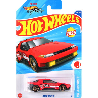 Hot Wheels C4982 2025-J Ferrari Mercedes F1 McLaren Porsche 1:64 Alloy Cars, Diecast Model Collection for Racing Fans & Kids