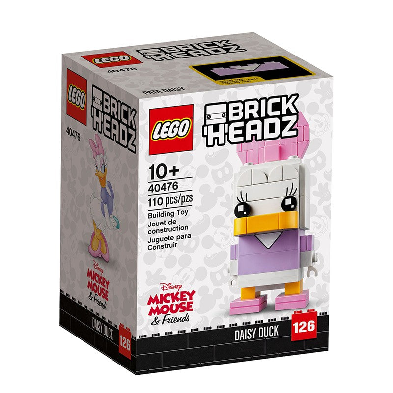 Lego Bloco Fangtouzi Série 40476 Margarida Pato Brinquedo de Montar Quebra-Cabeça Infantil Presente