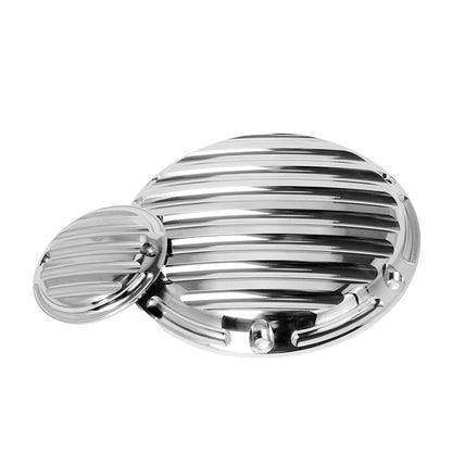 Tampa de Inspeção de Embreagem de Temporizador de Derby de 6 Furos para Motocicleta Harley Sportster Iron XL883 XL1200 Seventy Two
