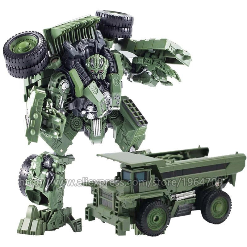 DD02 Anime Transformation Toys AOYI 8 EM 1 Boneco Articulado Maneiro Modelo Scrapper G1 KO SS60 Devastator Engenharia Carro Robô Menino