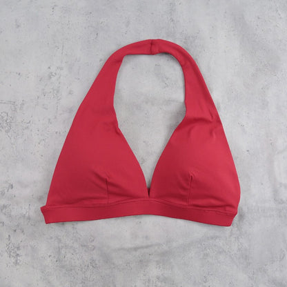 DIAS FIT JOY -Neck Hanging Neck Naked Feeling Yoga Bra for Running Fitness Cycling - Breathable Comfortable Sports Bra for Women