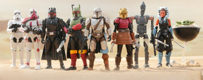 NOVOS BLOKEES Original Mandalorian GV01 Star Wars Brinquedo Djarin Mando Grogu Yoda Boba Fett Imperial Stormtrooper Boneco de Ação Presente