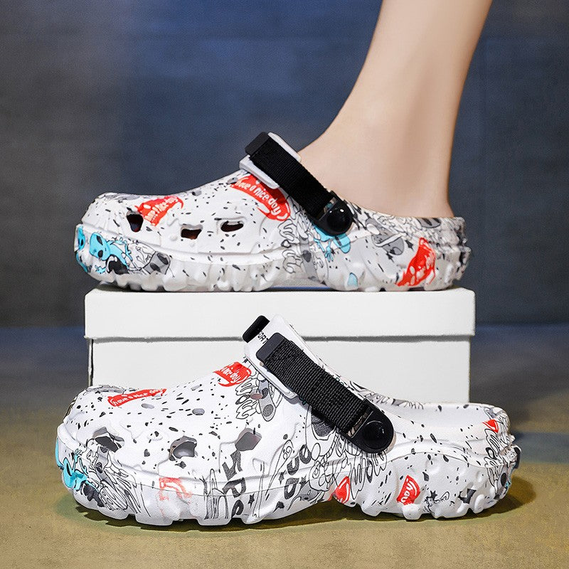 Man Shoes EVA Slippers Summer Men Garden Clogs 2025 Summer Slippers for men Outdoor Slide Soft Beach Shoes Male Summer Sandals