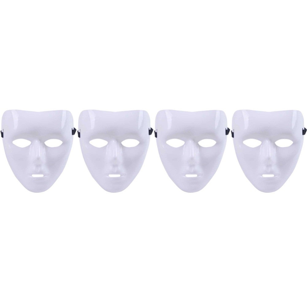 Halloween Jabba WockeeZ Dance Mask Hip-Hop Street Dance White Performances Mask For Man Women White Face Mask Cosplay Props