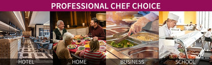 Leconchef Induction Cooktop Commercial Countertop Induction Cooker Electric Burner 10 Power&Temperature, Timer&Preset