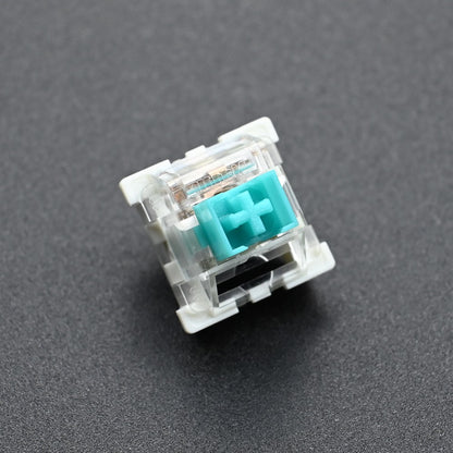 Switch Outemu Teclado Mecânico 3 Pinos Clicky Linear Tátil Silencioso RGB LED SMD Compatível com MX Switch para Jogos