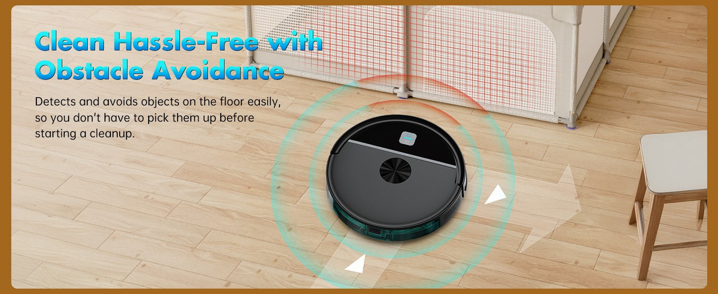 OMESER NEW 5000Pa/120mins Vacuum Cleaner Robot  Automatic Charging,Home Appliance,For Sweeping Mopping Smart Home Clean