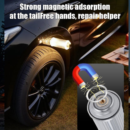 NEW Transparent 38 Explore USB Rechargeable Flashlight Mini LED Camping Lantern with Magnetic Base 3000mAh Battery Outdoor Light