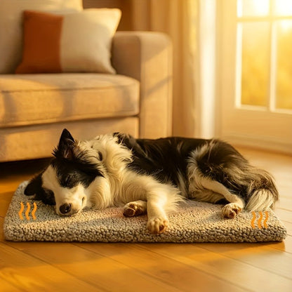 Tapete Térmico de Inverno para Animais de Estimação, Almofada Super Quente para Cães e Gatos, Tapete Lavável e Antiderrapante, Adequado para Cães e Gatos de Pequeno a Grande Porte