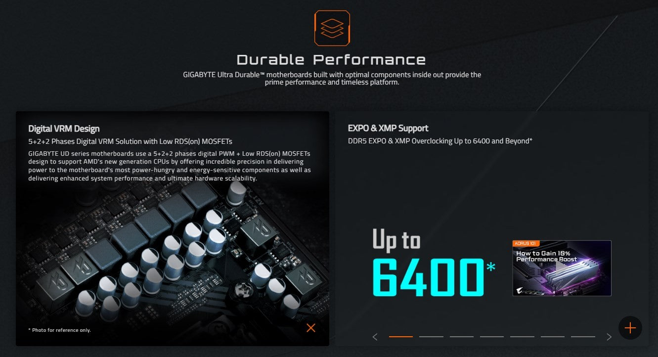 Gigabyte New B650M D2H Motherboard, AM5, LGA 1718, AMD B650, Micro ATX,  DDR5