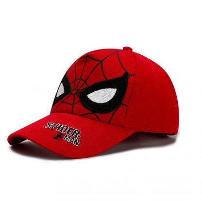 Spiderman 2-8 Years Kids Baseball Cap Fashion Hip Hop Street Snapback Spider Man Cartoon Travel Sun Hat Children Birthday Gift