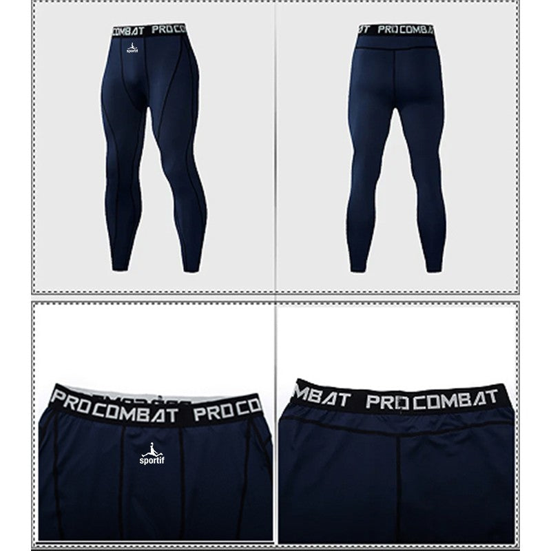 SPORTIF Men Bodybuilding longs Pants Fitness Compression Leggings Train Workout Outfit Male Muscle Alive Elastic Skinny Tights