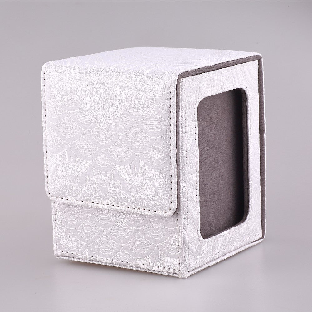 Estojo Porta-Deck de Cards de RPG para 100+ Cartas Magic TCG, Organizador e Estojo de Armazenamento para Jogos de Tabuleiro, Estojos para Cartas Colecionáveis, Presentes