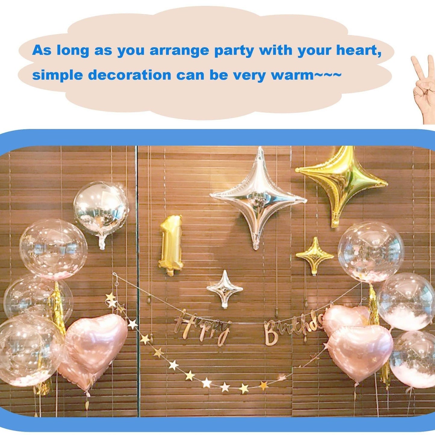 20-Pack of Silver Four-Pointed Star Balloons, Party Foil Balloons, 4 Silver Four-Pointed Star Balloons and 16 Silver 10inch Four-Pointed Star Balloons, Suitable for Birthday Parties, Theme Party Decorations