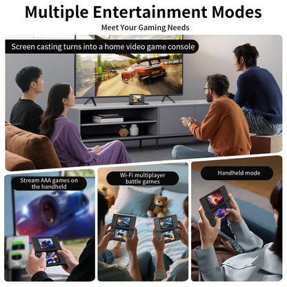 Anbernic RG DS Video Game Console Dual 4.0” IPS Screen Android 14 Support Dual Application On Split Screens & Hall Switch Chip