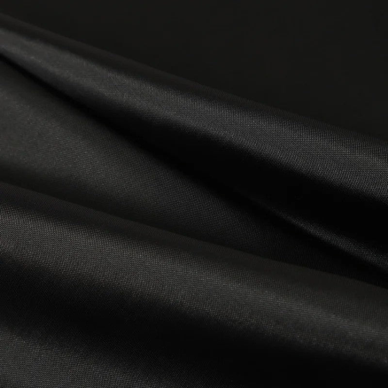 Cortinas de Chuveiro Pretas Modernas Tecido Impermeável Cor Sólida Cortinas de Banho Para Banheiro Banheira Grande Cobertura de Banho Larga Com Gancho