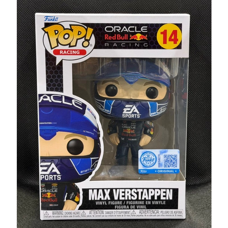 Funko Pop Verstappen Boneco de Ação Oficial Genuíno Modelo Red Bull Racing Team 14 Escultura de Vinil Bonecos Presentes Colecionáveis de Fãs
