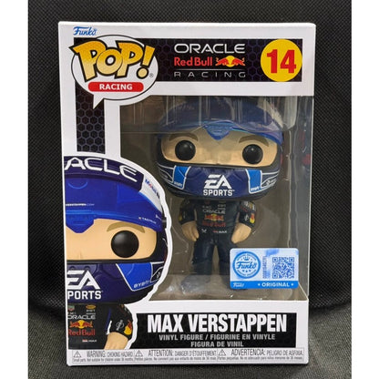 Funko Pop Verstappen Boneco de Ação Oficial Genuíno Modelo Red Bull Racing Team 14 Escultura de Vinil Bonecos Presentes Colecionáveis de Fãs