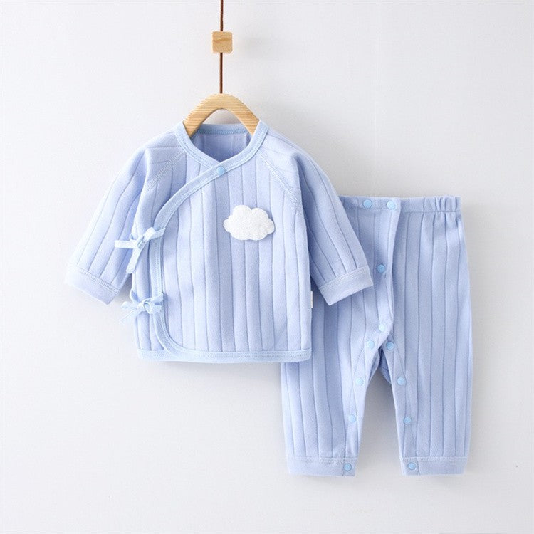 Newborn Baby Sets For Girls Boys Spring Infant Baby Boy Girl Set Casual Clothes For Girl Long Sleeve T Shirt Pants Costume 0-6M
