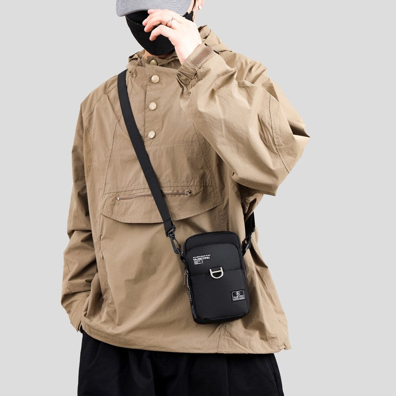 Sports Wallet Phone Bag Shoulder Bag Pouch Case Belt Handbag Purse Coin Wallet Retro Key Holder Small Money Bag