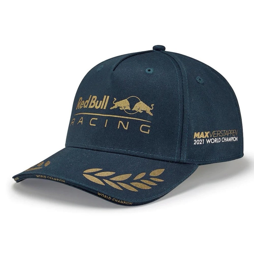 Boné de beisebol Oracle Red Bull Racing campeão geral F1 Max Verstappen Mesmo estilo chapéu de sol masculino lazer ao ar livre com aba