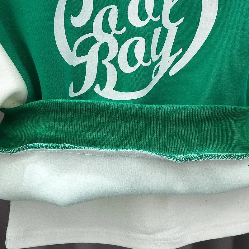 Baby Baseball Clothing Suit Boys Girls Casual Sports Sets 3 Pcs Coat Pants tripartite Spring Autumn Thin Baby Tracksuit Outfits