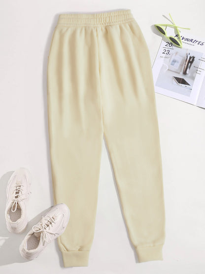 Wellness Sporty Or Rich Printed Mens Trousers Versatile Basic Britches Hip Hop Autumn Sportpants Warm High Street Sweatpants