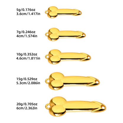 1PC Colher de Pesca Premium 5/7/10/15/20G Jigs Metálicos para Pesca de Truta em Água Doce - Lance com Precisão e Pesque Mais Peixes