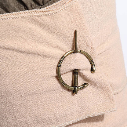 Medieval LARP SCA Viking Putties Leg Wraps With Clasps Vintage Mens Viking Pirate Costumes Cosplay Accessories