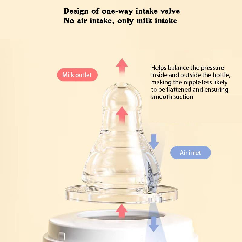 60ML mini baby bottle with windmill design, made of PP material