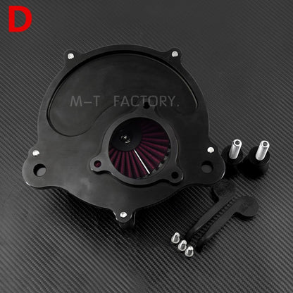 Black Spike Air Cleaner Intake Filter For Harley Sportster XL 883 Dyna V-Rod Softail Fat Boy Touring Ultra FLHR FLHX FLSTNSE