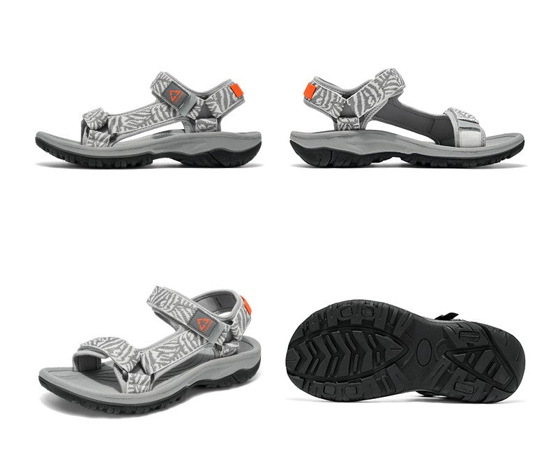 Classic Men's Hiking Sport Sandals Lightweight Leisure Beach Shoes Summer Open-Toe Breathable Travel Walking Sandials