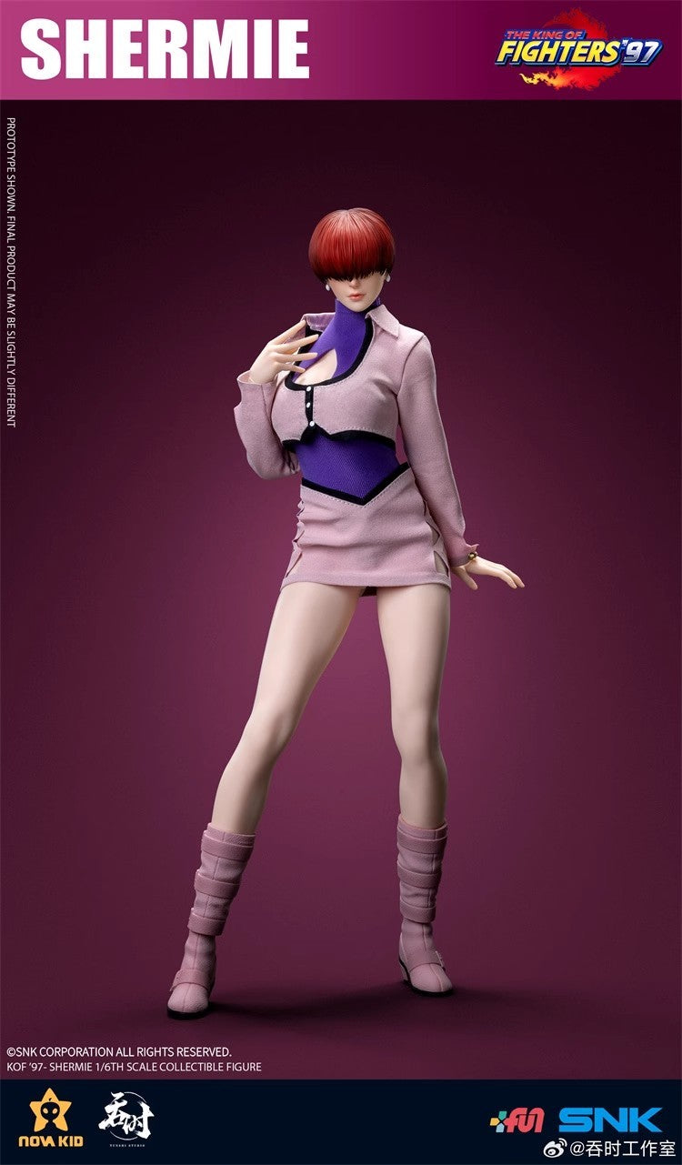 1/12 Rei Genuíno De Lutadores 97 SNK SHERMIE Ts-Xxz-008 Figuras De Ação De Terry Terryberg Modelo De Coleção Yagami Yuri Sakazak Brinquedo