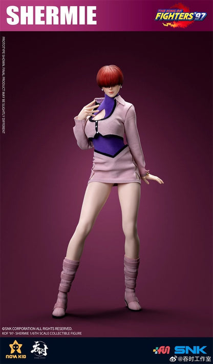 1/12 Rei Genuíno De Lutadores 97 SNK SHERMIE Ts-Xxz-008 Figuras De Ação De Terry Terryberg Modelo De Coleção Yagami Yuri Sakazak Brinquedo