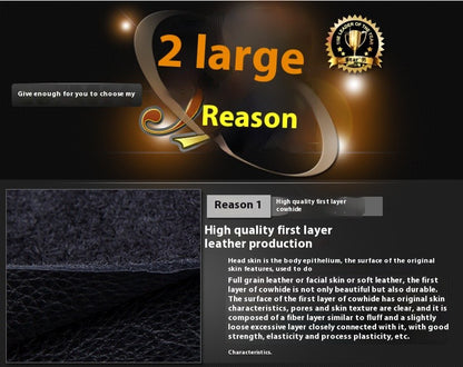 Men's Beret 100% Genuine Leather Head Layer Cowhide Outdoor Warm Octagonal Cap Waterproof Soft Wear Four Seasons Appropriate