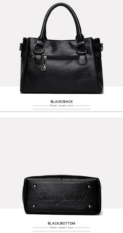 High Quality Cow Leather Ladies Handbags Fashion Luxury Female Messenger Tote Bags Women Genuine Leather Shoulder Crossbody Sac