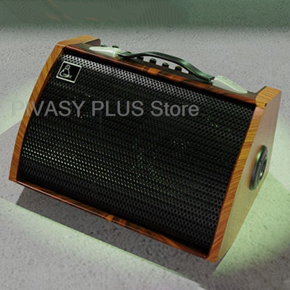 Caixa de Som Portátil 120W Bluetooth 5.0 Alto-falante Bateria 5000mAh Áudio de 3 Vias Para Canto ao Ar Livre Karaokê Guitarra DJ