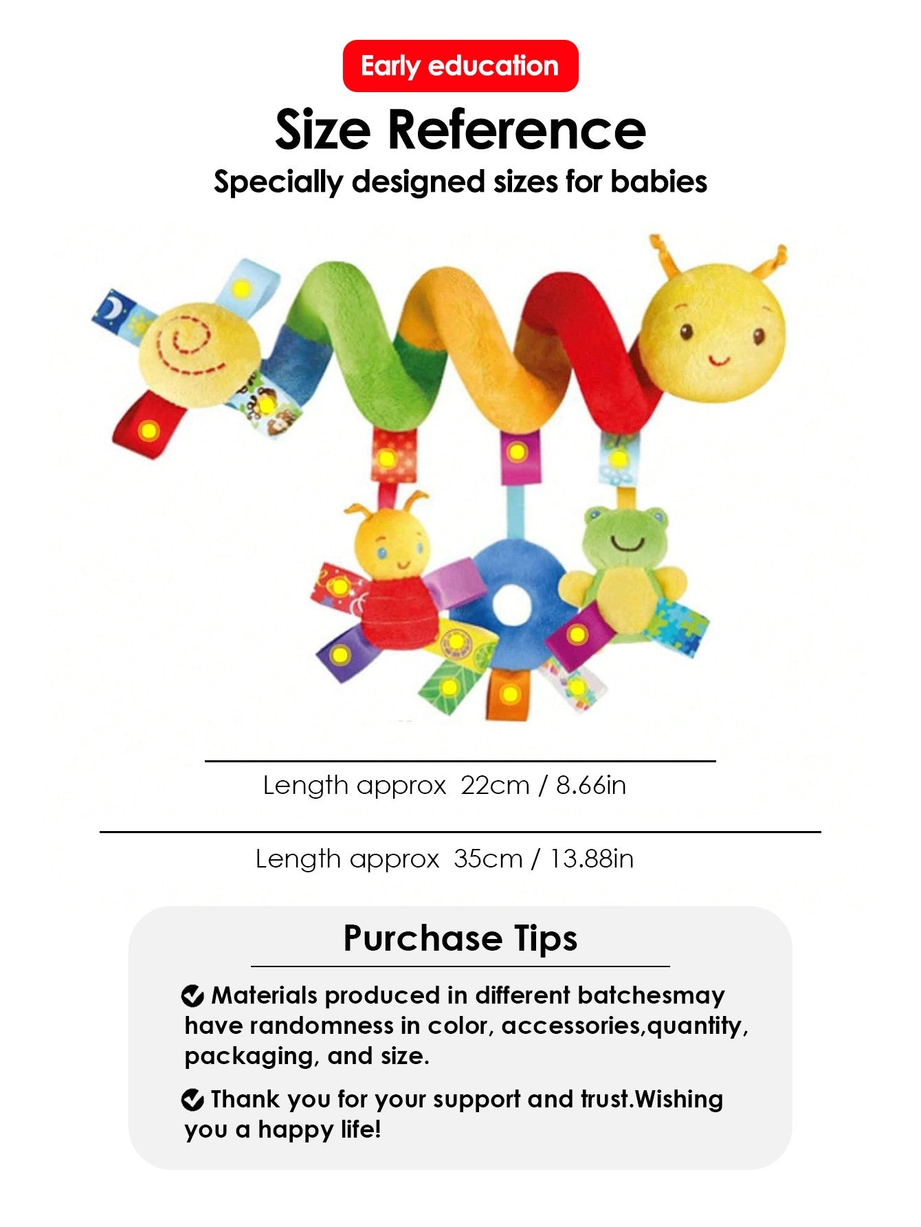 1pcs Soft Giraffe Animal Handbells Rattles Plush Infant Toddler Car Bed Hanging Toy Baby Early Education Development Handle Toys