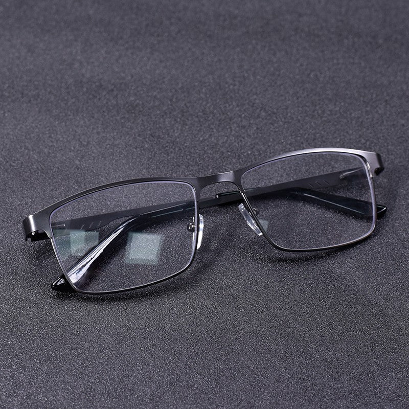 High Quality Stainless steel Reading Glasses Men Women Fashion Presbyopic Eyeglasses Business Hyperopia Anti Blue Light Eyewear1