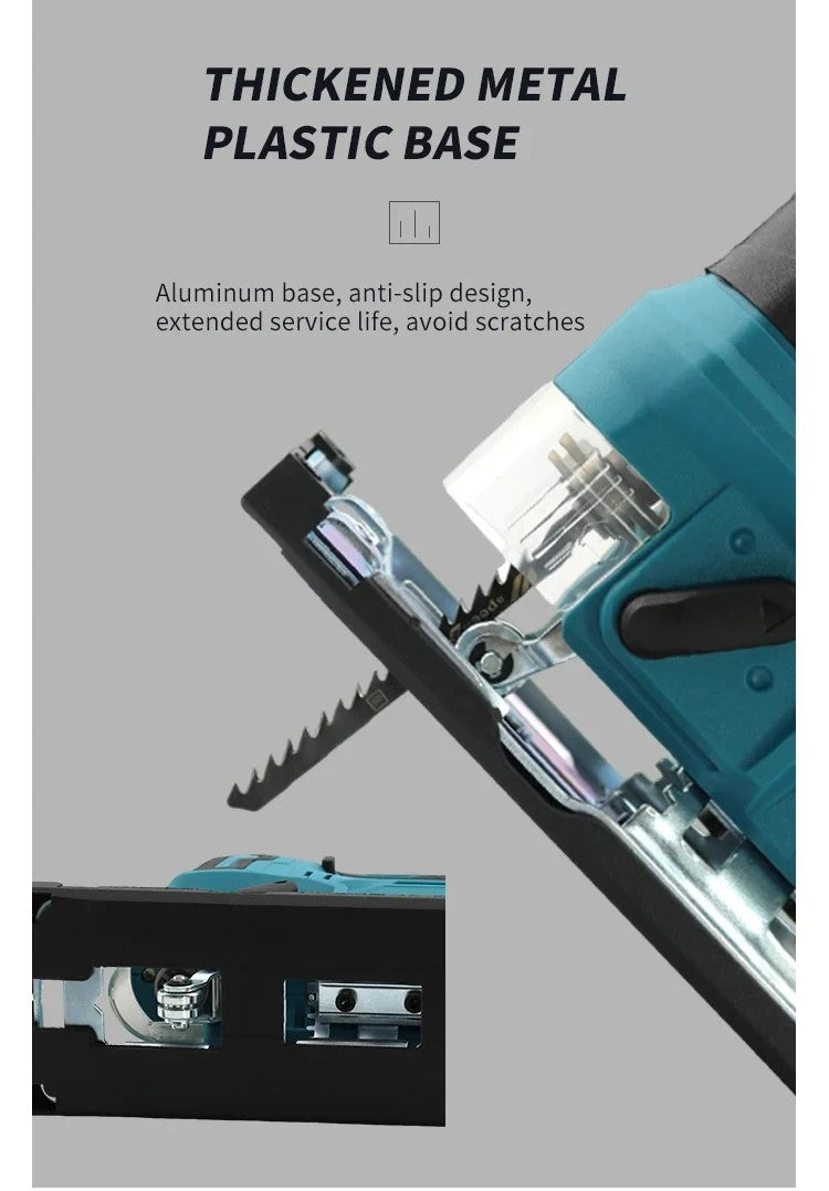 2025Makita DJV182Z Serra Tico-tico Brushless 340W 18V Sem Bateria com Lâmina de Serra Portátil a Bateria com Empunhadura tipo Barril Ferramenta Elétrica para Carpinteiro
