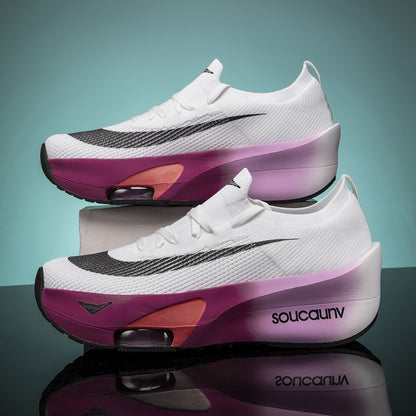 Air Cushion Running Shoes Jogging Marathon Men Sports Breathable Lightweight Women's Comfortable Nonskid Leisure Sneakers