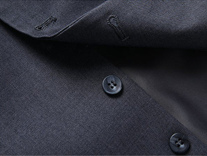 Men's Solid Color Business Suit 2025 High Quality Fashion Banquet Wedding Trend Groom Best Man Single 3/2/1