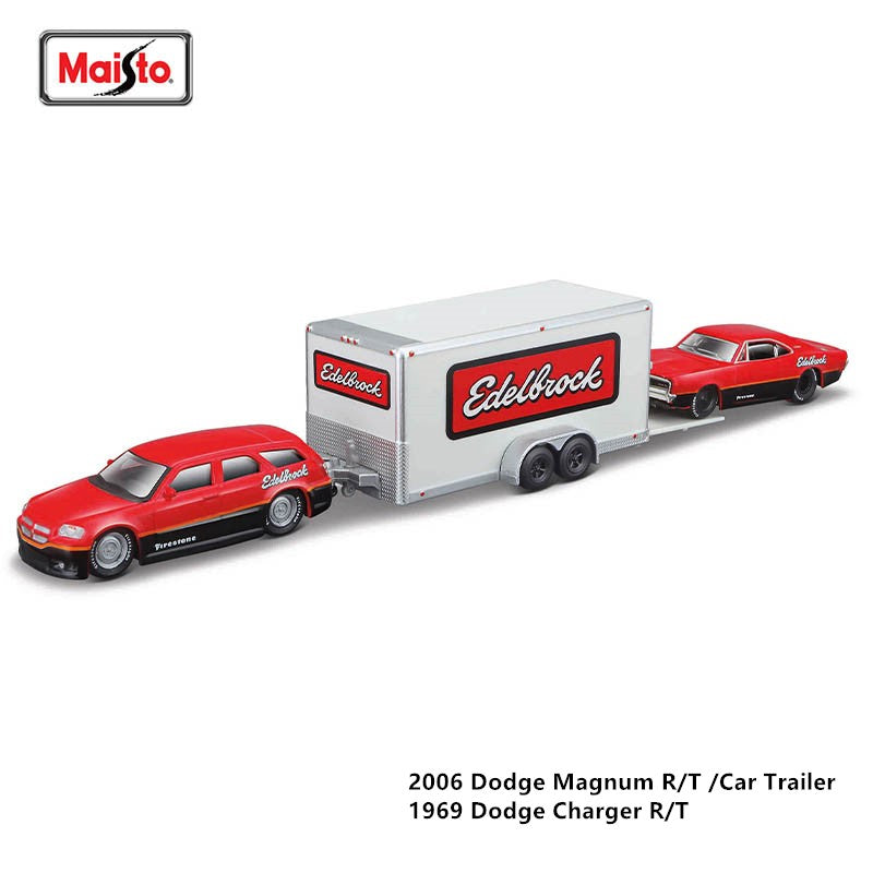 Maisto 1:64 1979 Chevrolet® K5/Car Traller/1971 chevrolet vega Blazer die-cast precision model car Model collection gift