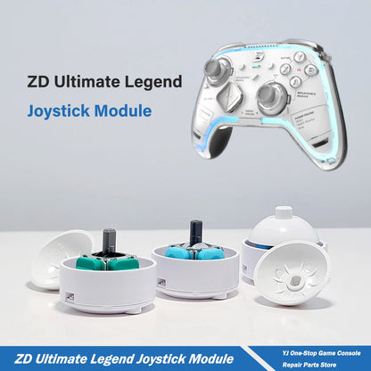 ZD Ultimate Legend Game Controller Replaceable Joystick Module Removable K-Silver JS13 PRO GinFull Angle TMR Joystick DS13 MAX