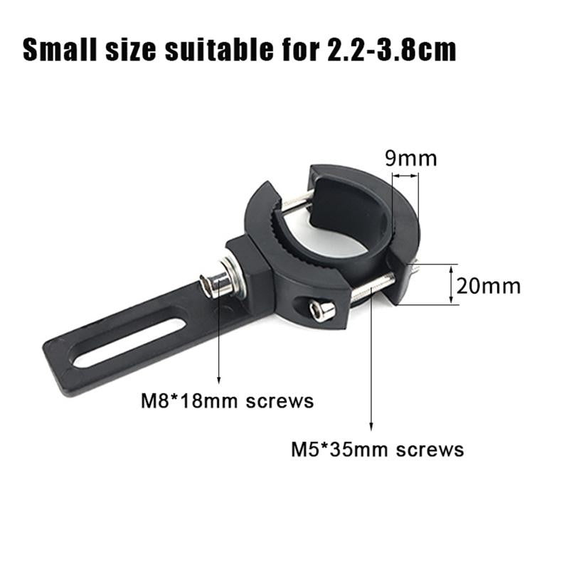 Motorcycle Headlight - Support Fronnt Fork Bracket Clamp Fixation Auxiliary Led Motorcycle Lights Bracket Moto Spotlights Holder
