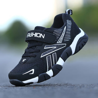 White Breathable Children Walking Shoes Summer Mesh Casual Sneaker for Kids Boys Outdoor Sport Tennis  Anti-Slip