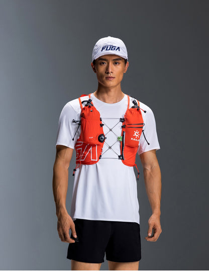 KAILAS FUGA AIR 8L Unisex Travel Marathon Trail Running Hiking Cycling Backpacks  with Dual Soft Water Bottles KA2554005