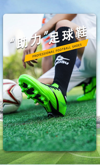 Training Men Soccer Shoes Society Cleats Professional Football Shoes Indoor Non-Slip Football Field Boots Low Cut Sneaker Unisex